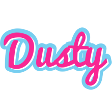Dusty popstar logo