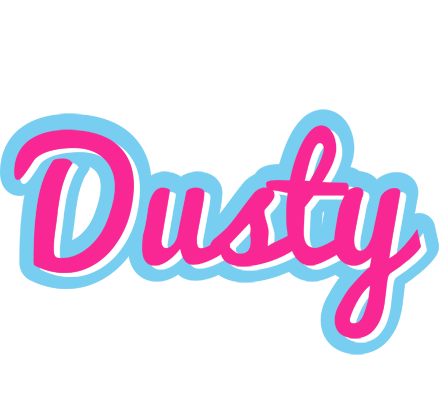 Dusty popstar logo