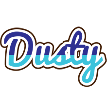 Dusty raining logo