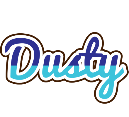 Dusty raining logo