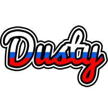 Dusty russia logo