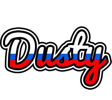 Dusty russia logo