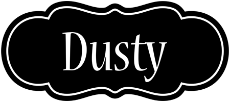 Dusty welcome logo