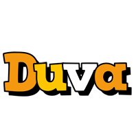 Duva cartoon logo