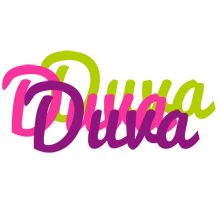 Duva flowers logo