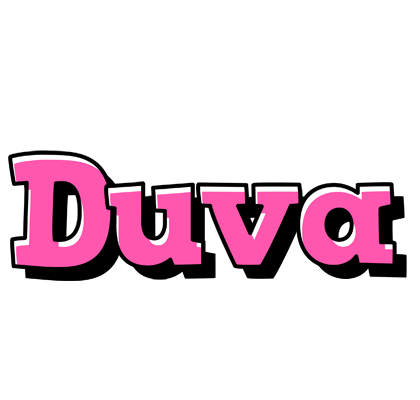Duva girlish logo