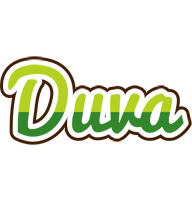 Duva golfing logo
