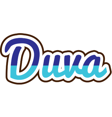 Duva raining logo
