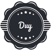 Duy badge logo