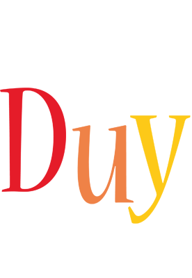 Duy birthday logo