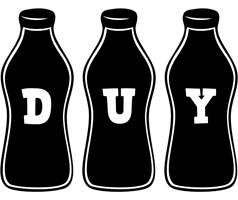 Duy bottle logo