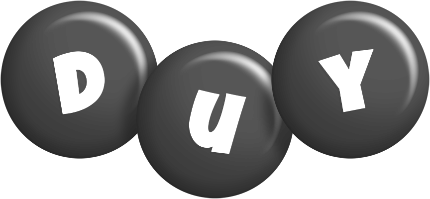 Duy candy-black logo