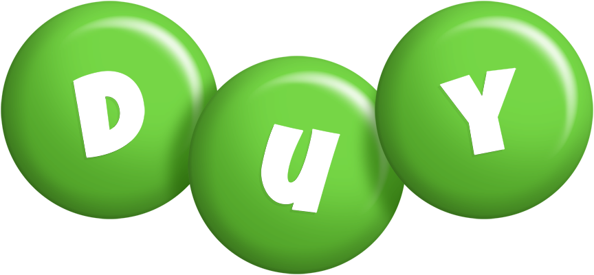 Duy candy-green logo