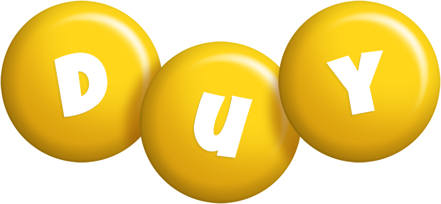 Duy candy-yellow logo