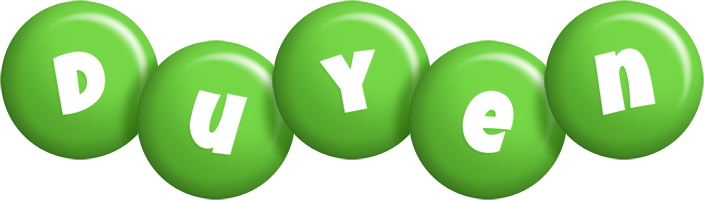 Duyen candy-green logo