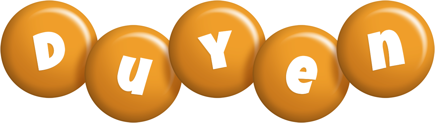 Duyen candy-orange logo