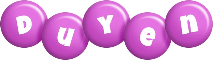 Duyen candy-purple logo