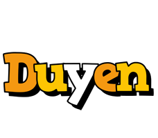 Duyen cartoon logo