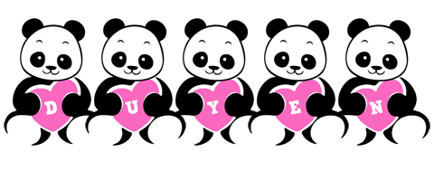 Duyen love-panda logo