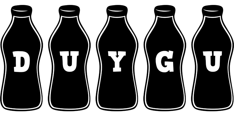 Duygu bottle logo