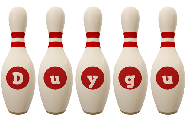 Duygu bowling-pin logo