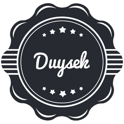 Duysek badge logo