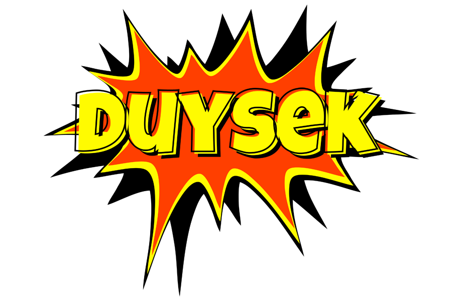 Duysek bazinga logo
