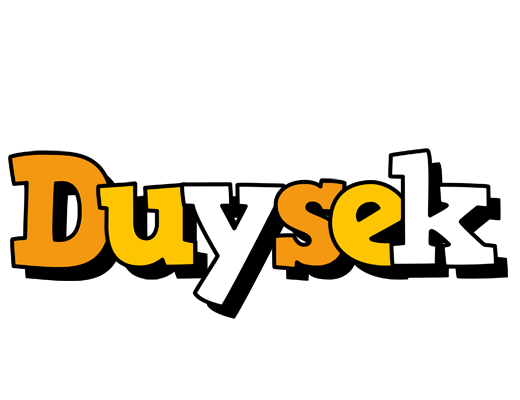 Duysek cartoon logo