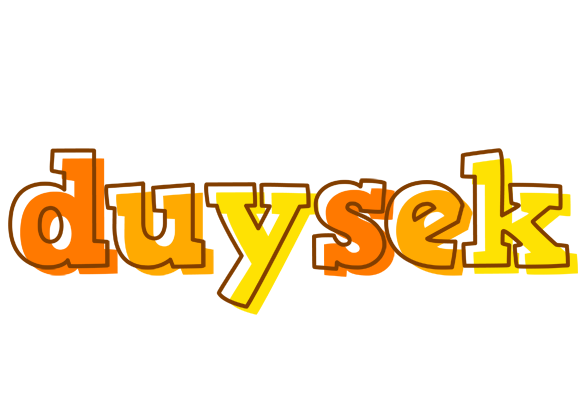 Duysek desert logo