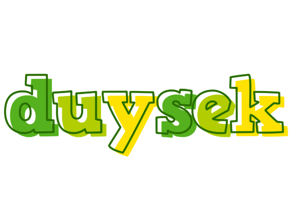 Duysek juice logo