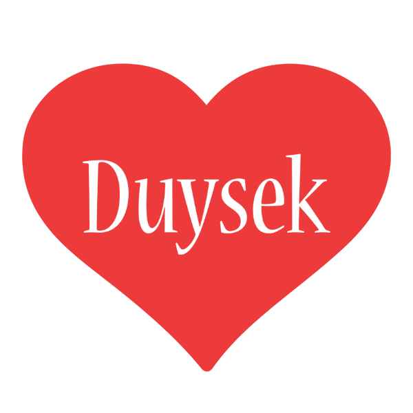 Duysek love logo