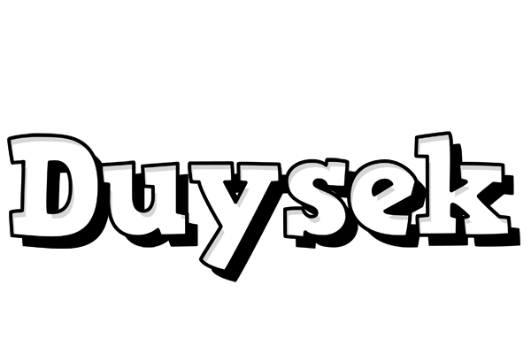 Duysek snowing logo
