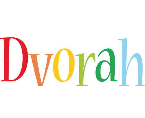 Dvorah birthday logo