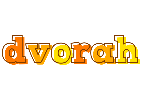 Dvorah desert logo