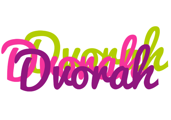 Dvorah flowers logo