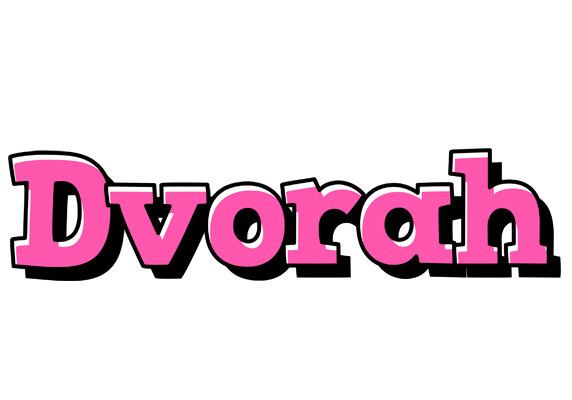 Dvorah girlish logo