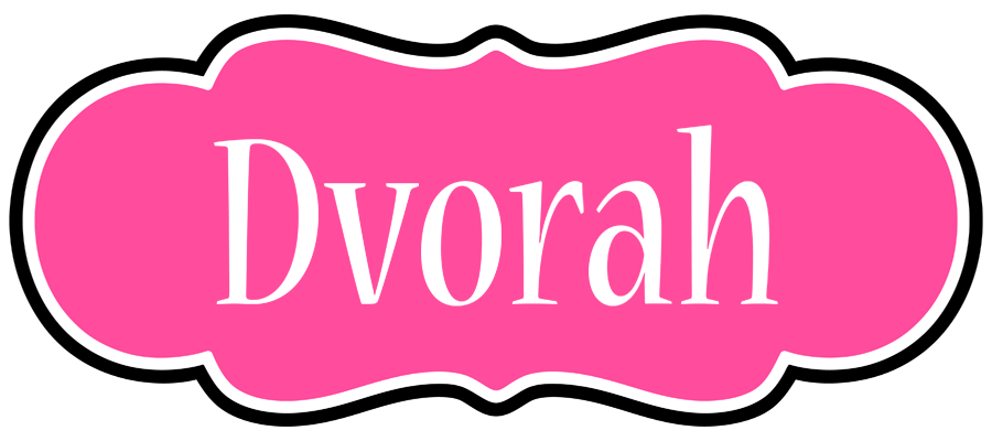 Dvorah invitation logo