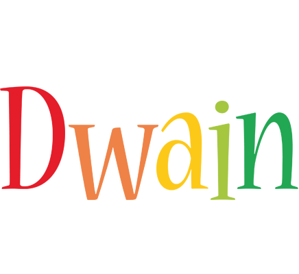 Dwain birthday logo