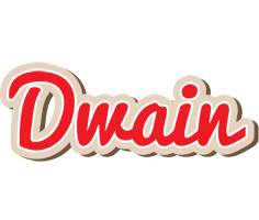 Dwain chocolate logo