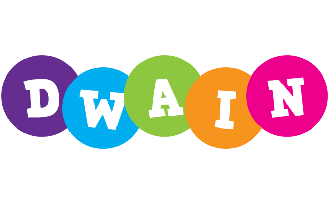 Dwain happy logo
