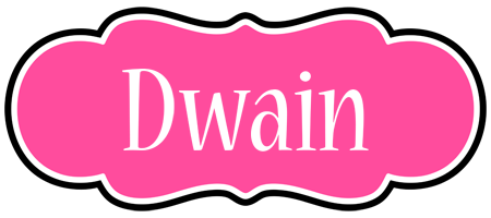 Dwain invitation logo