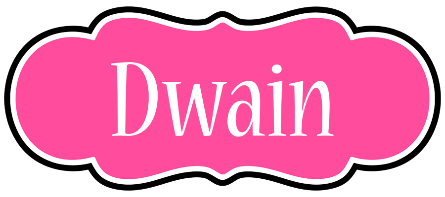 Dwain invitation logo