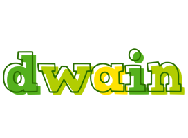 Dwain juice logo