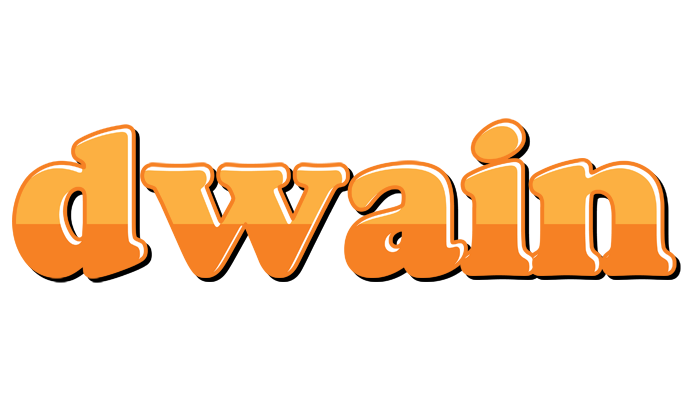 Dwain orange logo