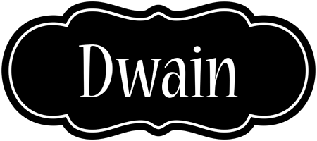 Dwain welcome logo