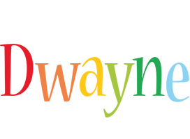 Dwayne birthday logo