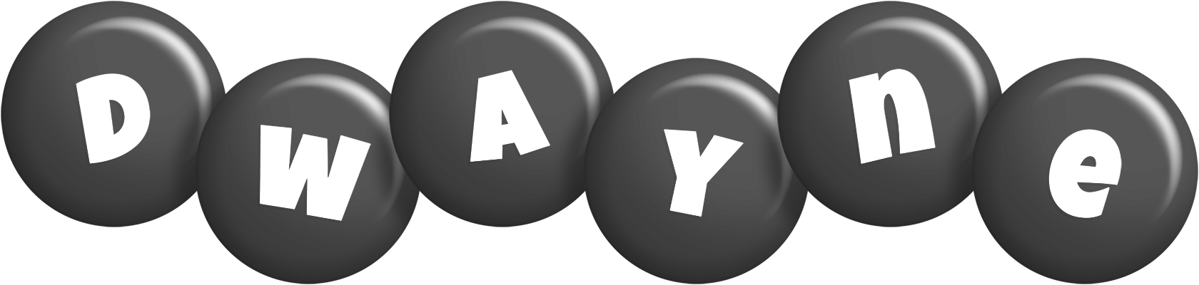 Dwayne candy-black logo