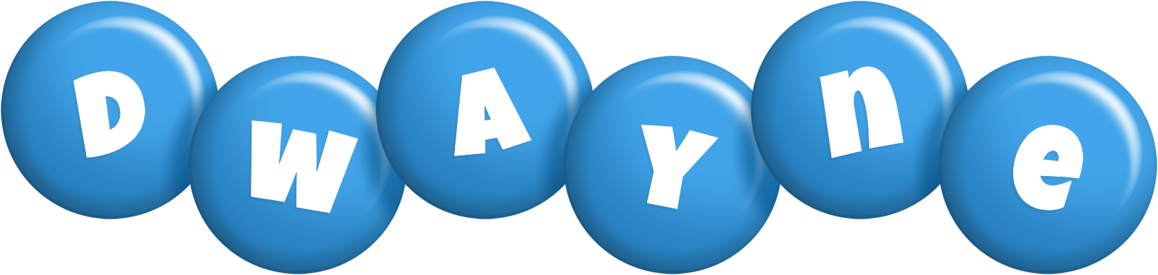 Dwayne candy-blue logo