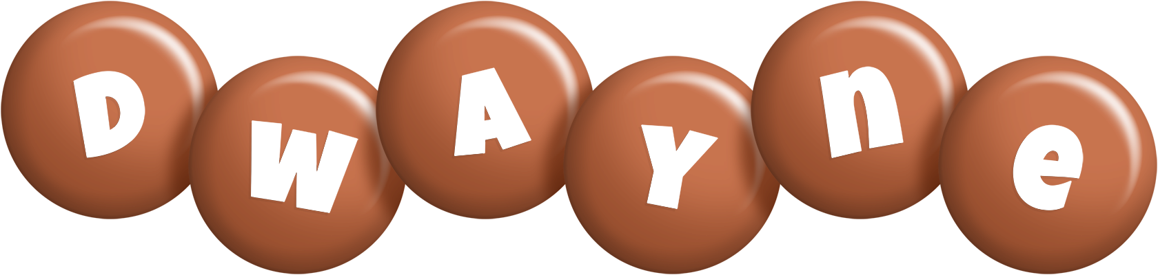 Dwayne candy-brown logo