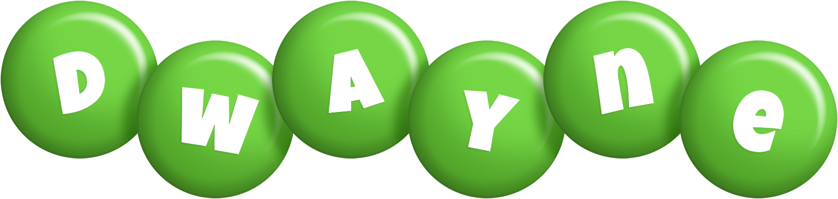 Dwayne candy-green logo